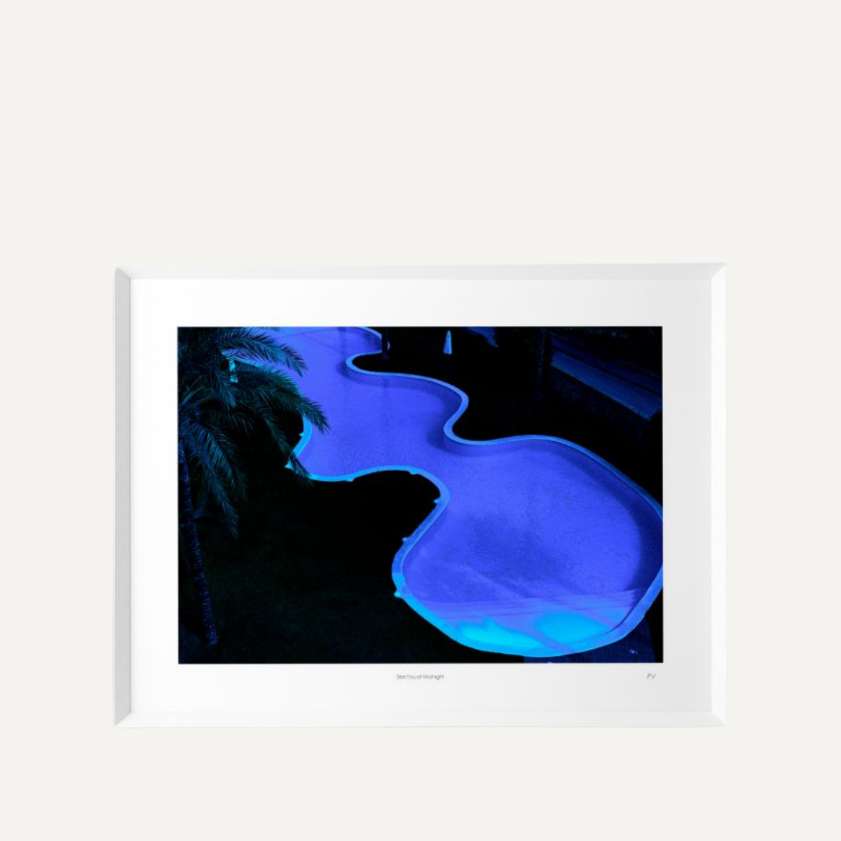 Photographie noire et mauve | Eichholtz See you at midnight | REMO-HOME, mobilier et décoration