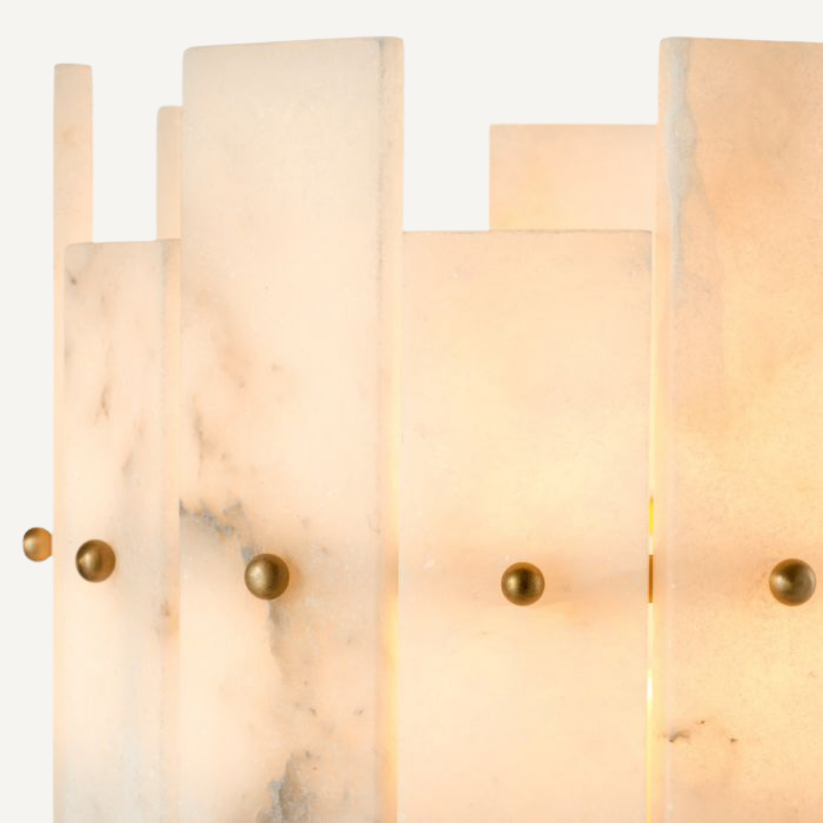 Photophore doré en albâtre | Eichholtz Ruby | REMO-HOME, mobilier et décoration d'intérieur