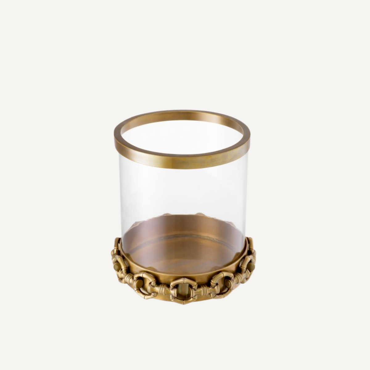 Photophore doré en verre | Eichholtz Clementine S | REMO-HOME, mobilier et décoration d'intérieur