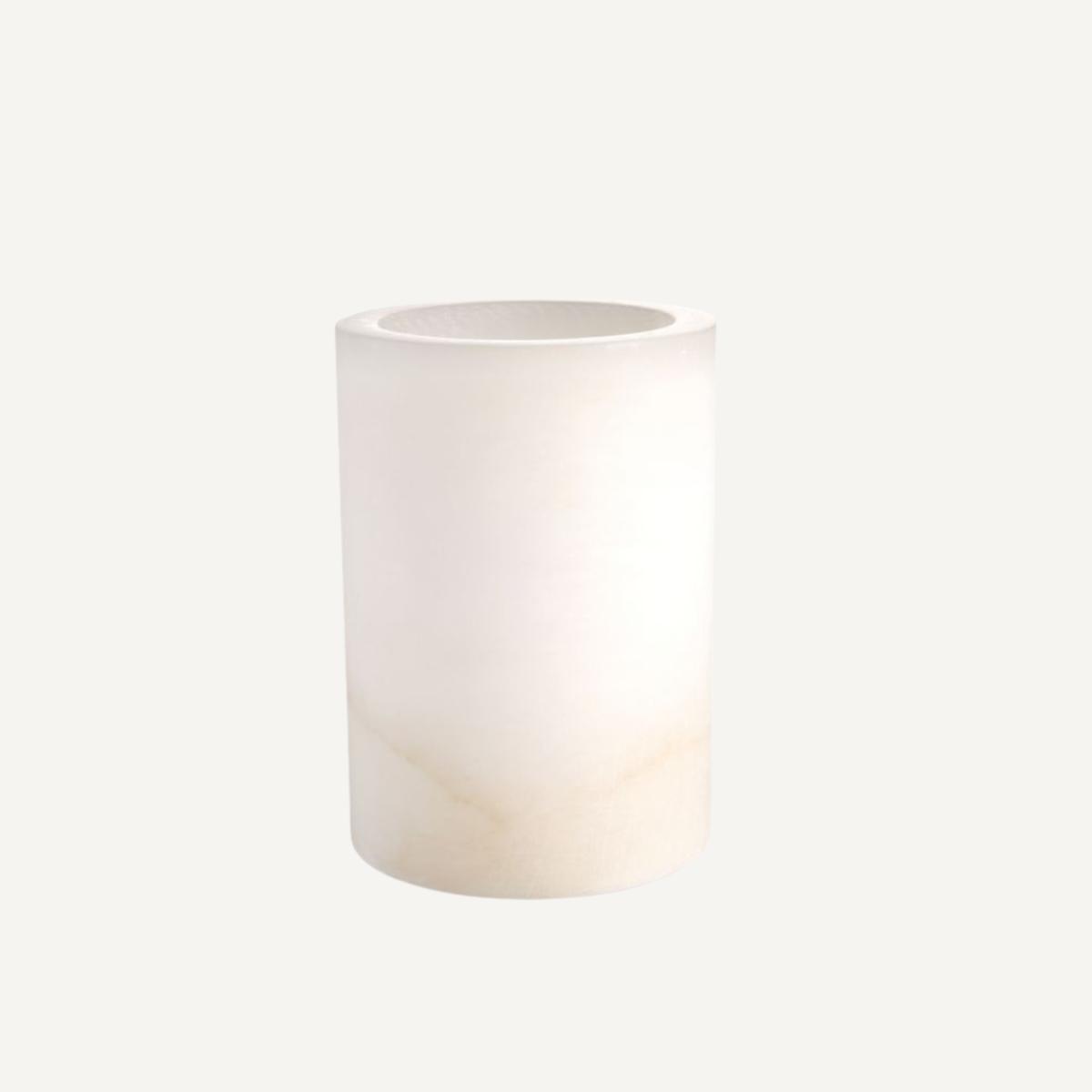 Photophore en albâtre | Eichholtz Mercer S | HOME, mobilier et décoration d'intérieur