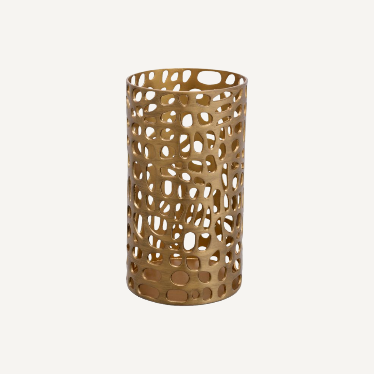 Photophore en laiton brossé | Eichholtz Dix L | REMO-HOME, mobilier et décoration d'intérieur
