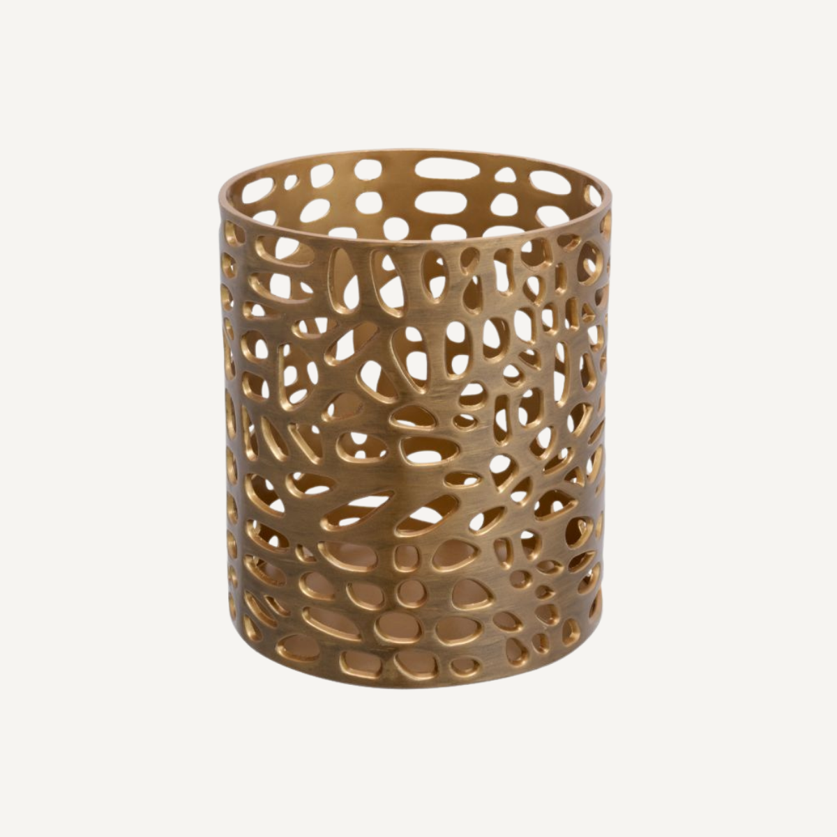 Photophore en laiton brossé | Eichholtz Dix S | REMO-HOME, mobilier et décoration d'intérieur