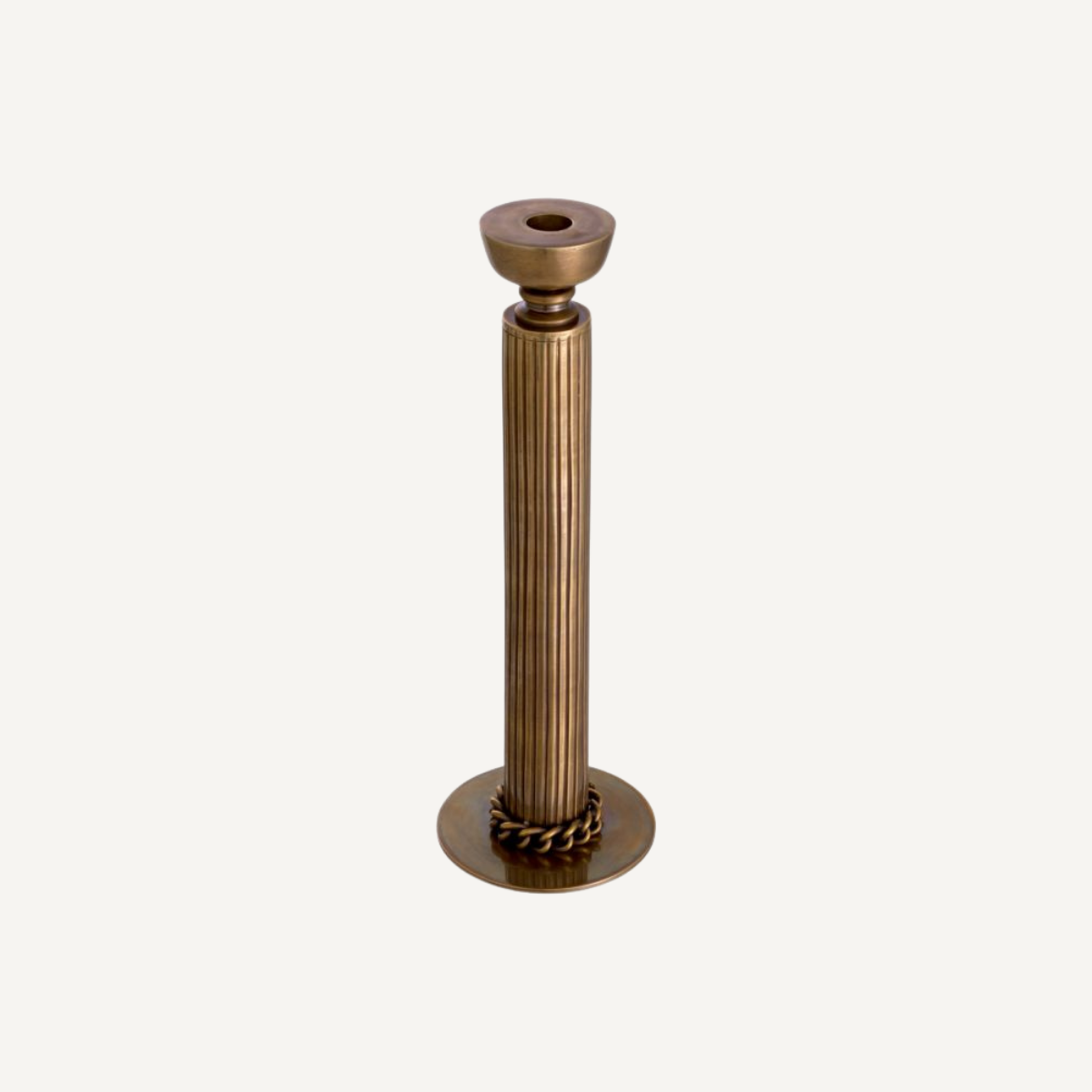 Photophore en laiton vieilli | Eichholtz Le Dôme | HOME, mobilier et décoration d'intérieur
