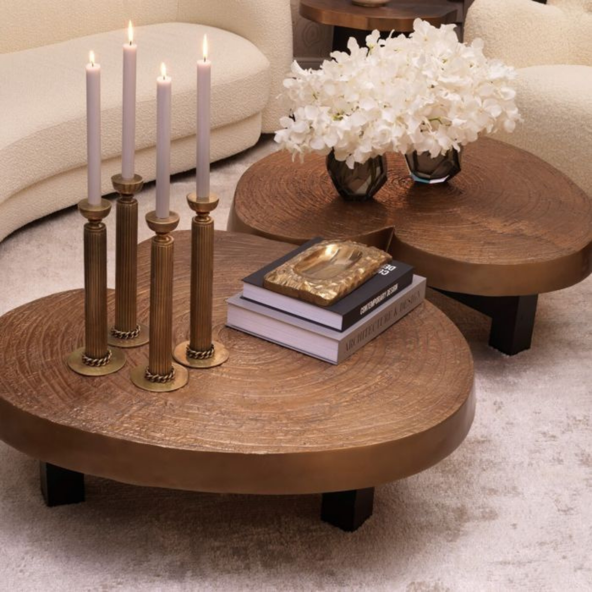 Photophore en laiton vieilli | Eichholtz Le Dôme | HOME, mobilier et décoration d'intérieur