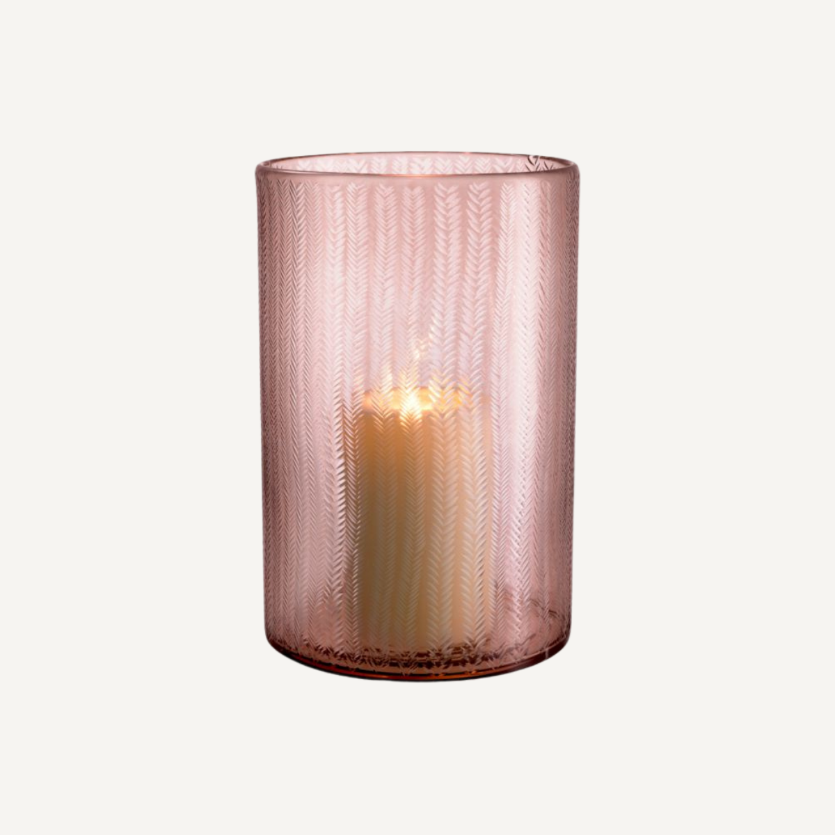 Photophore en verre rose | Eichholtz Spencer L | REMO-HOME, mobilier et décoration d'intérieur