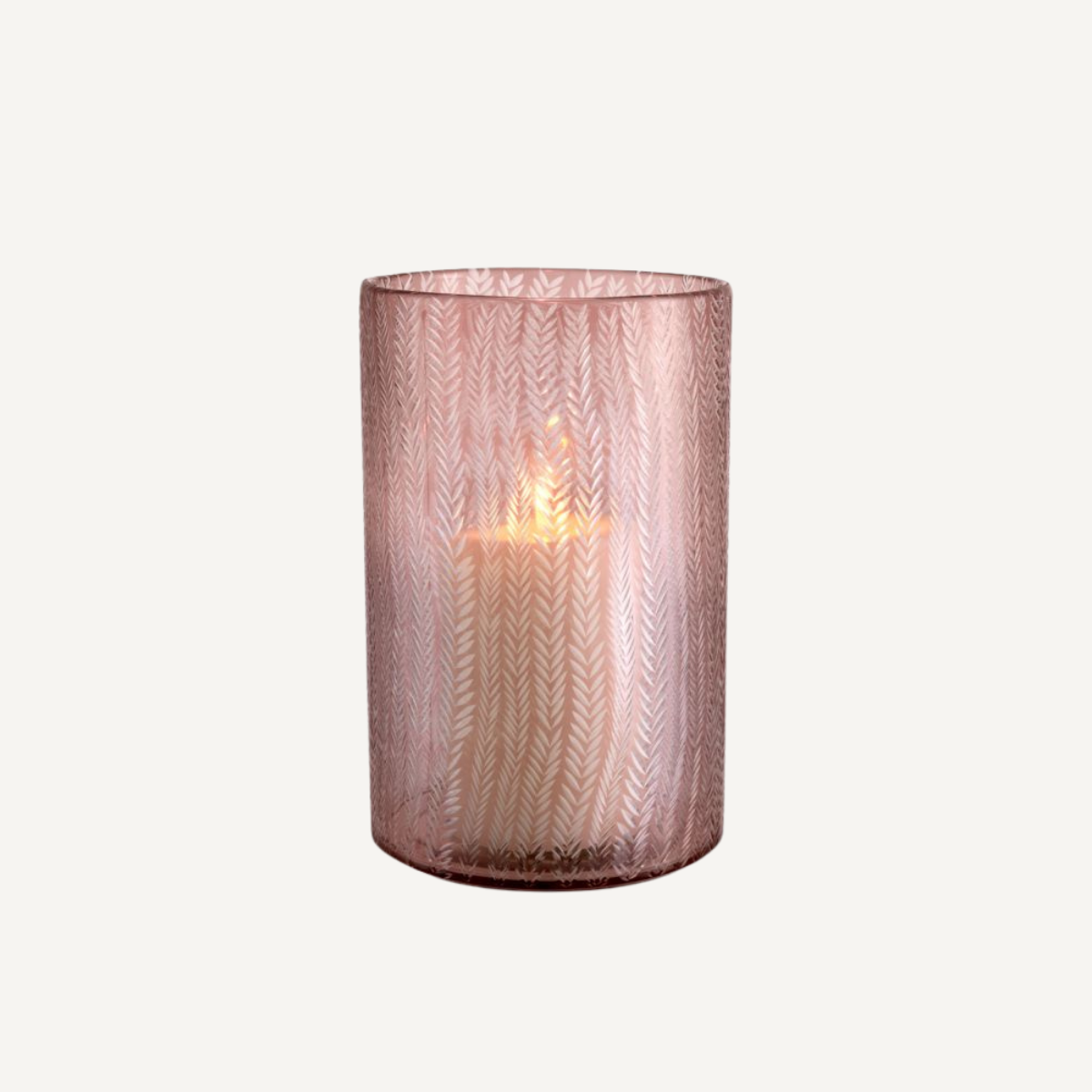 Photophore en verre rose | Eichholtz Spencer S | REMO-HOME, mobilier et décoration d'intérieur