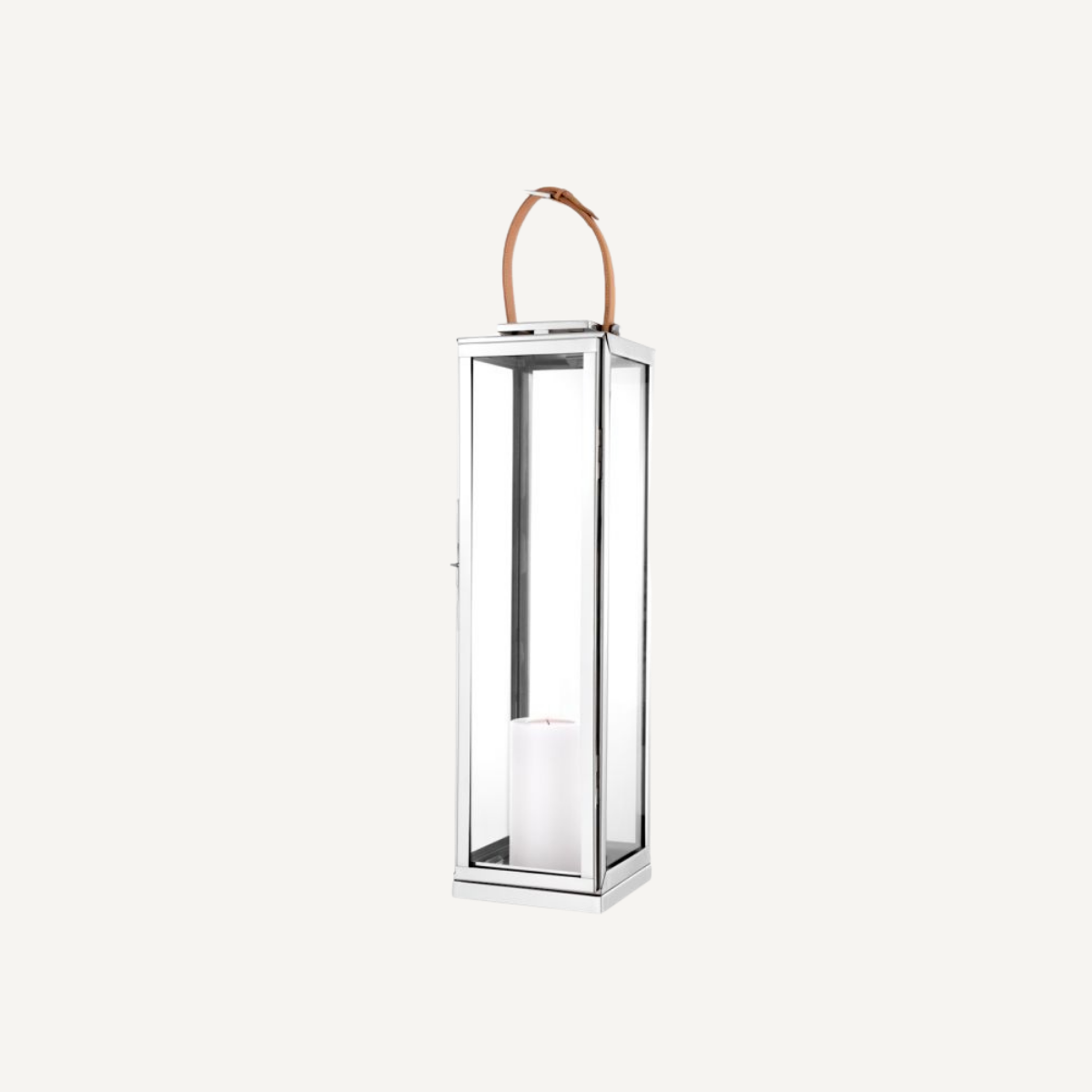 Photophore nickelé | Eichholtz Georgian XL |REMO-HOME, mobilier et décoration d'intérieur