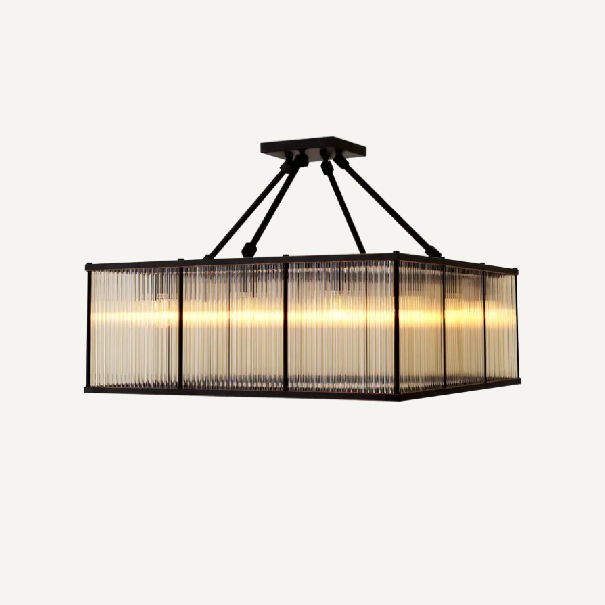 Plafonnier carré en bronze | Eichholtz Bernardi | REMO-HOME, mobilier et décoration d'intérieur