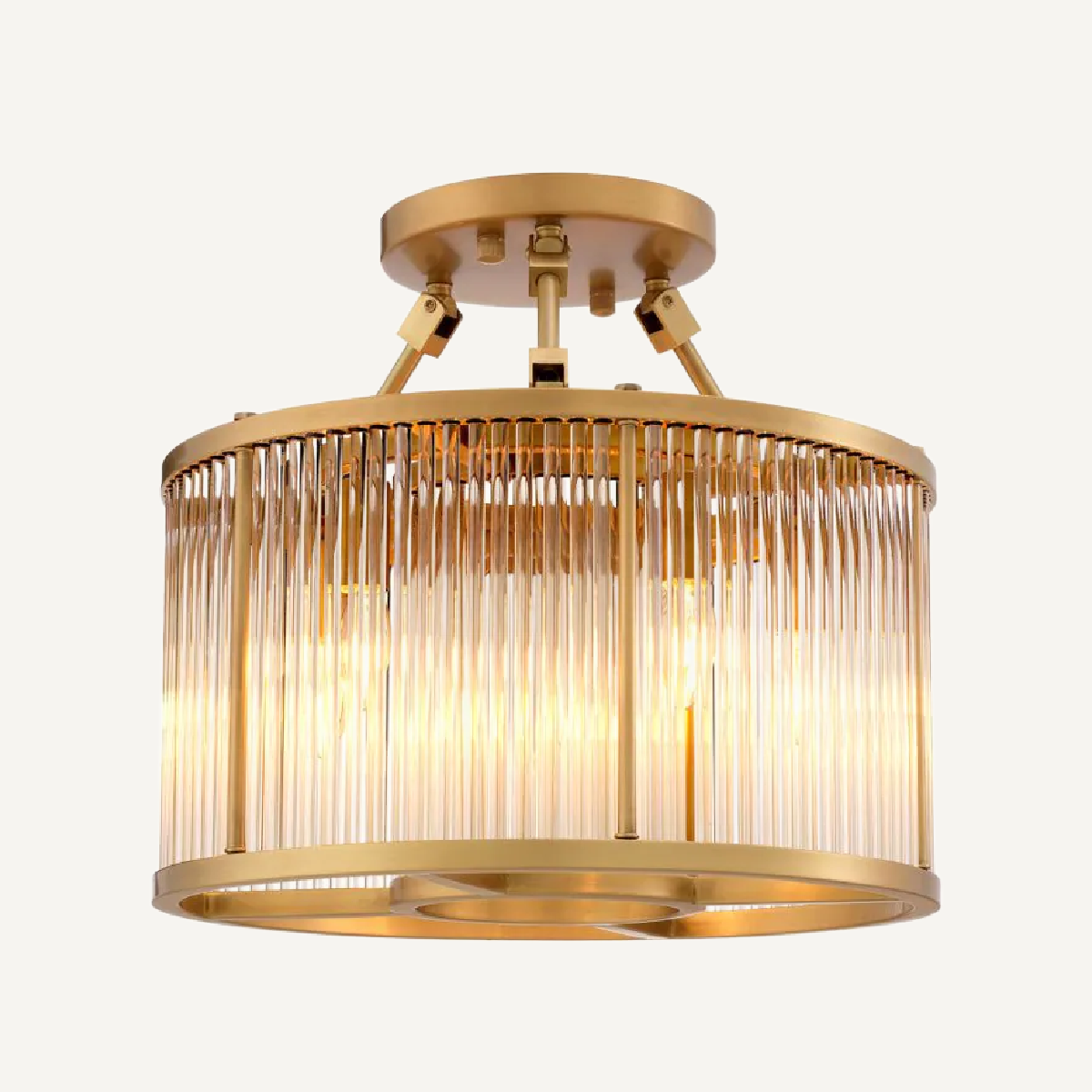 Plafonnier doré en verre | Eichholtz Bernardi S | REMO-HOME, mobilier et décoration d'intérieur