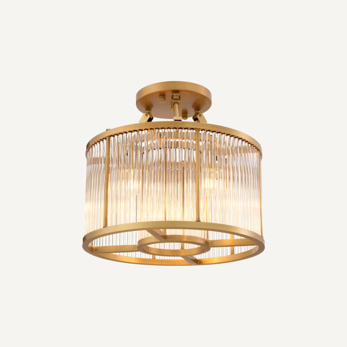 Plafonnier doré en verre | Eichholtz Bernardi S | REMO-HOME, mobilier et décoration d'intérieur