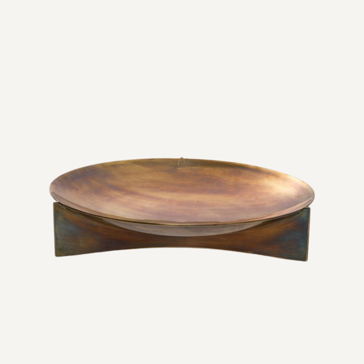 Plateau décoratif en laiton vieilli | Eichholtz Kulm | REMO-HOME, mobilier et décoration d'intérieur