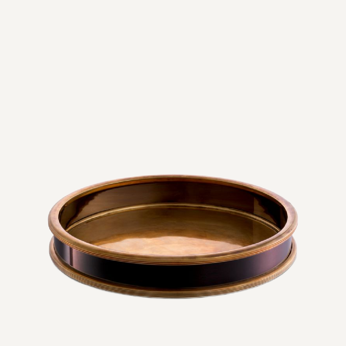 Plateau en laiton vieilli | Eichholtz Ella | REMO-HOME, mobilier et décoration d'intérieur