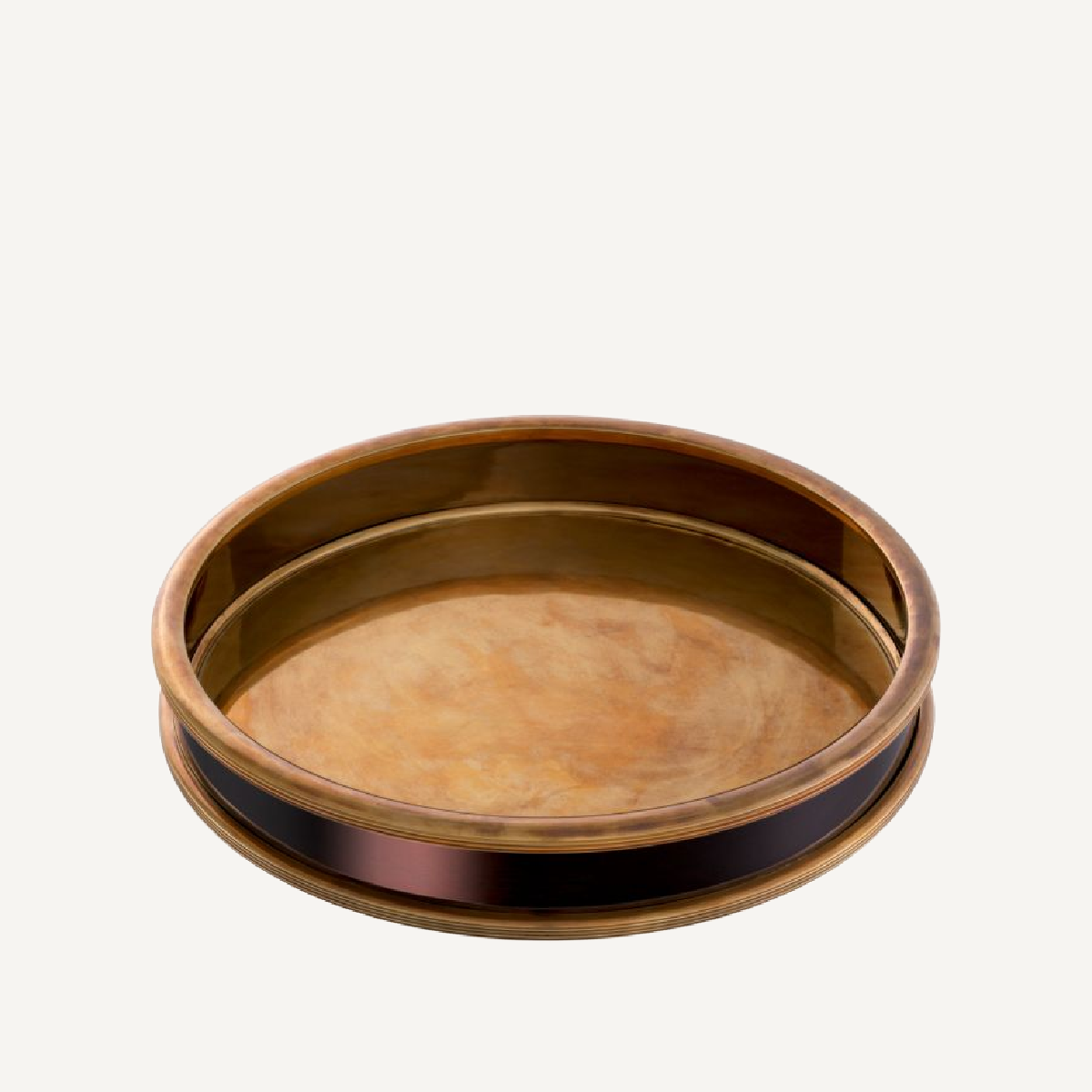 Plateau en laiton vieilli | Eichholtz Ella | REMO-HOME, mobilier et décoration d'intérieur