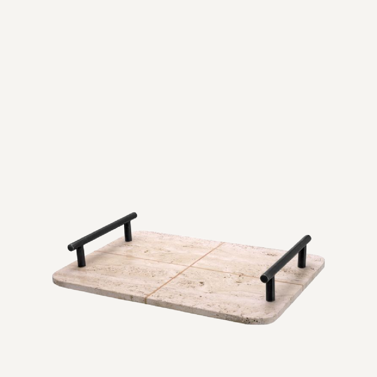 Plateau en travertin | Eichholtz Ugo | REMO-HOME, mobilier et décoration d'intérieur