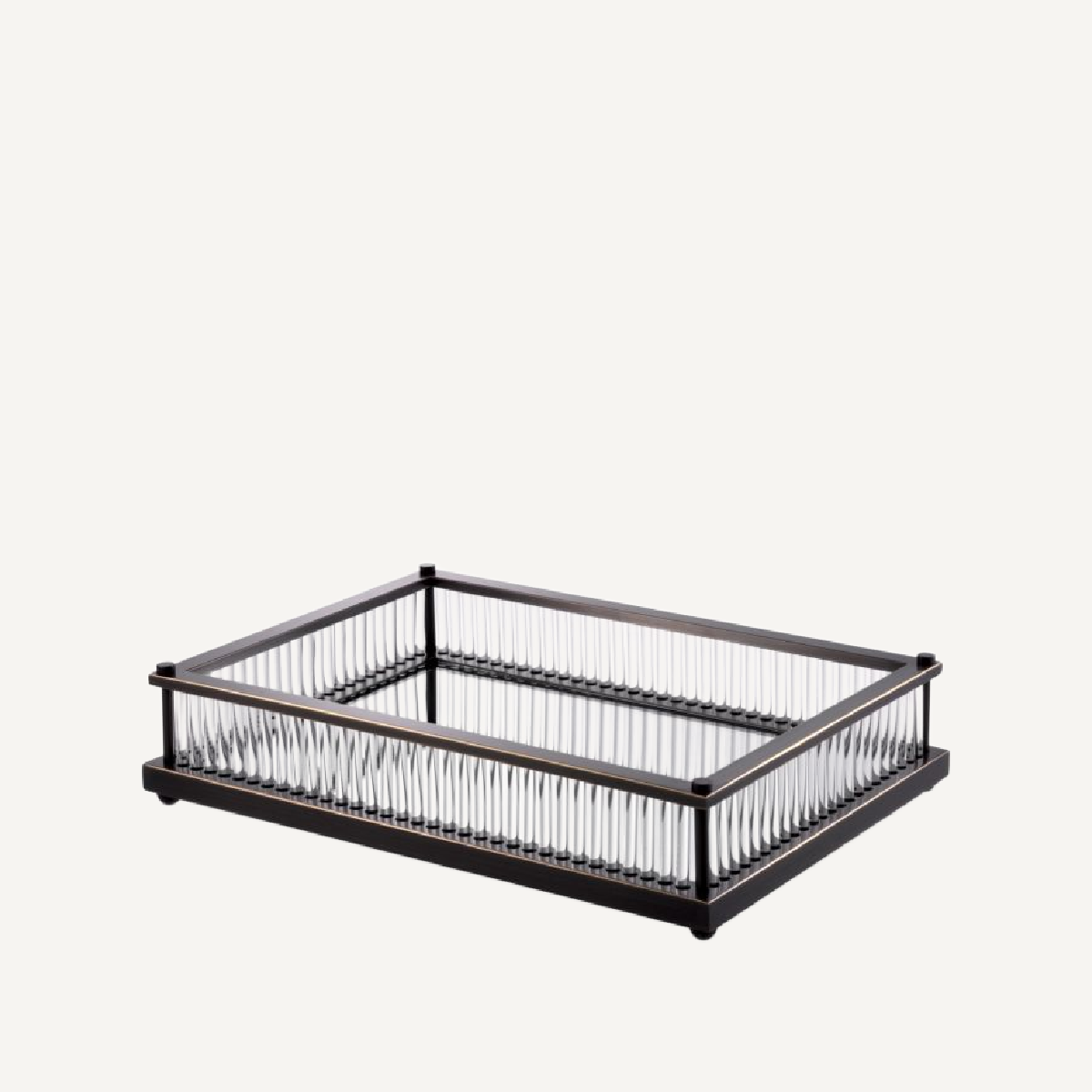 Plateau rectangulaire en bronze | Eichholtz Cora | REMO-HOME, mobilier et décoration d'intérieur