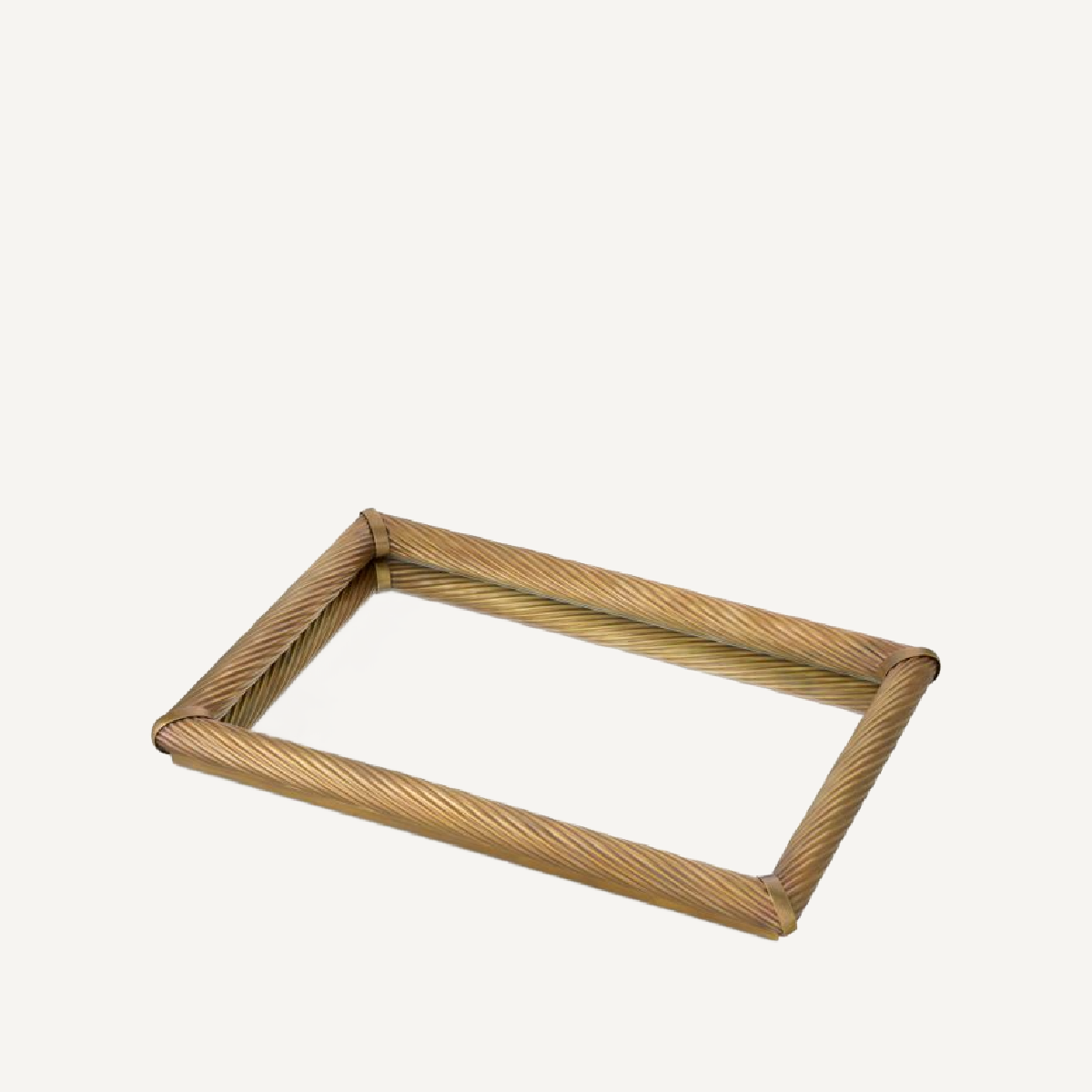 Plateau rectangulaire en laiton | Eichholtz Salvi S | REMO-HOME, mobilier et décoration d'intérieur