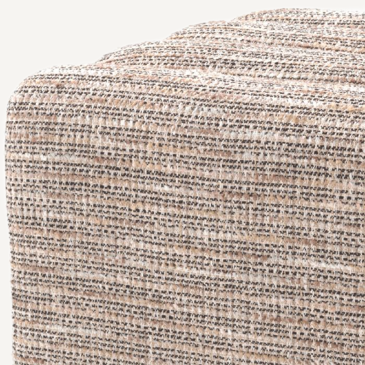 Pouf en tissu Mademoiselle beige | Eichholtz Bente | REMO-HOME, mobilier et décoration d'intérieur