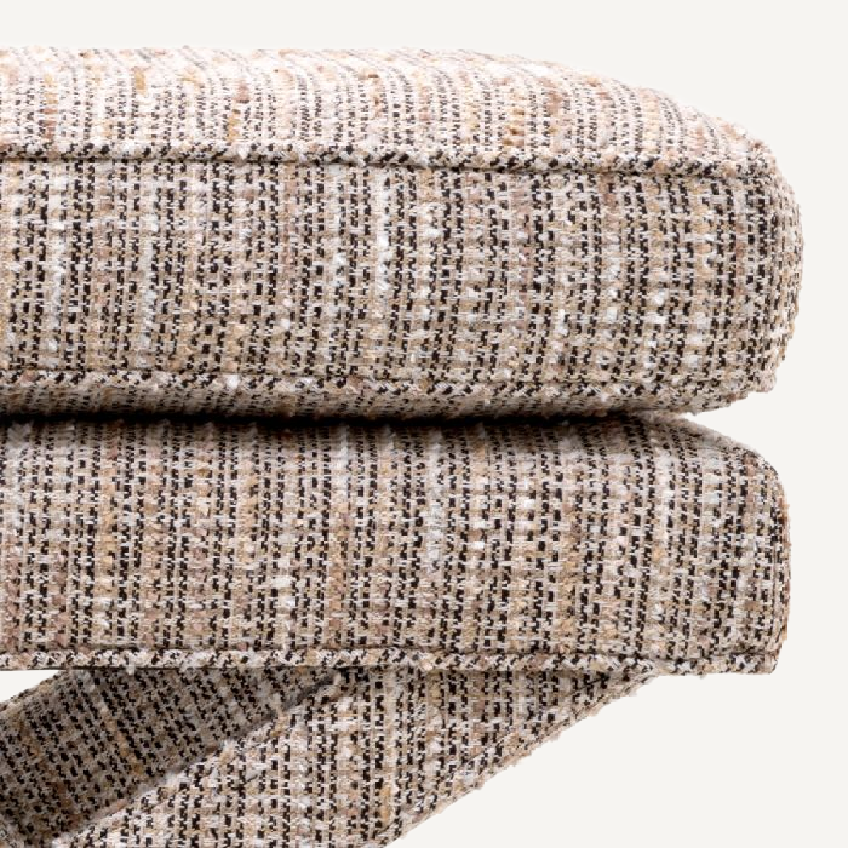 Pouf en tissu Mademoiselle beige | Eichholtz Cordoba | REMO-HOME, mobilier et décoration d'intérieur