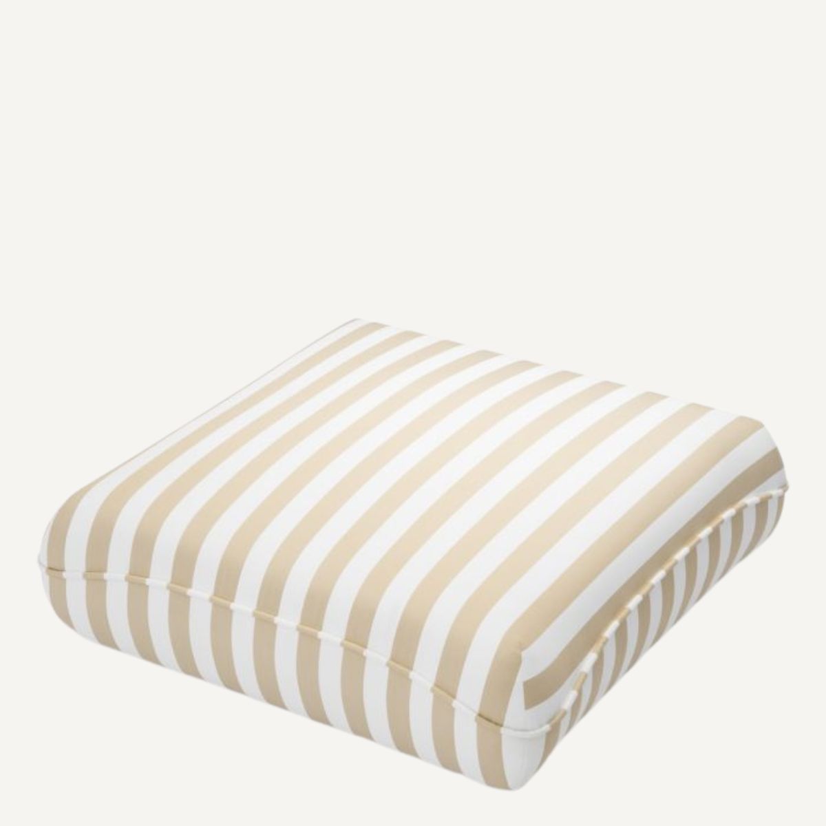 Pouf extérieur en tissu beige | Eichholtz Relax | REMO-HOME, mobilier et décoration d'intérieur