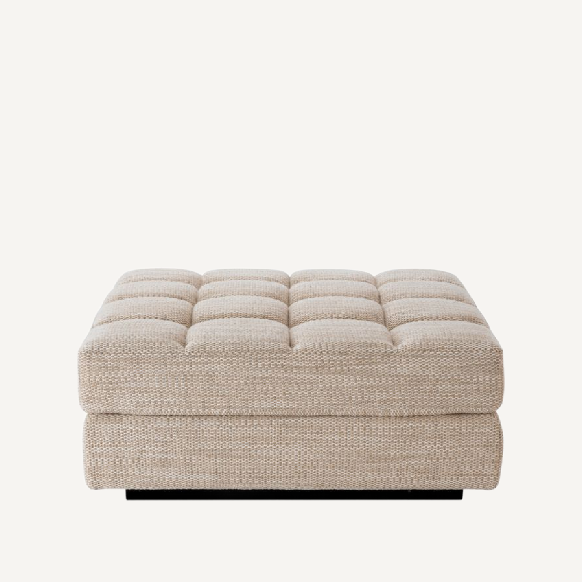 Pouf modulable en tissu sable | Eichholtz Dean | REMO-HOME, mobilier et décoration d'intérieur