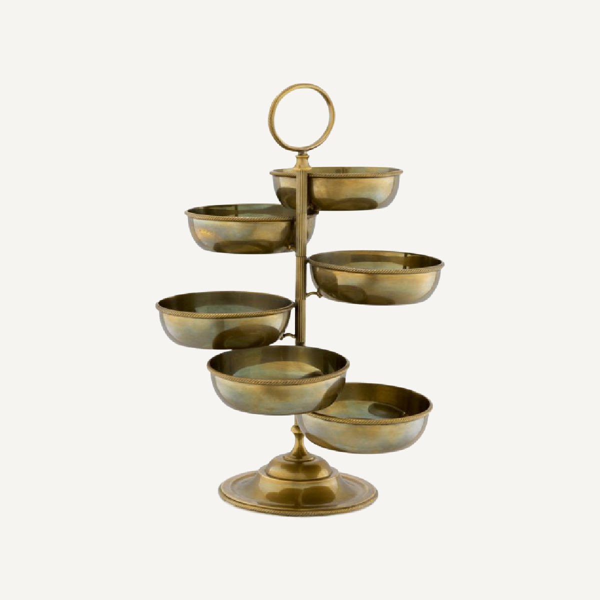 Présentoir en laiton vieilli | Eichholtz Christine | REMO-HOME, mobilier et décoration d'intérieur