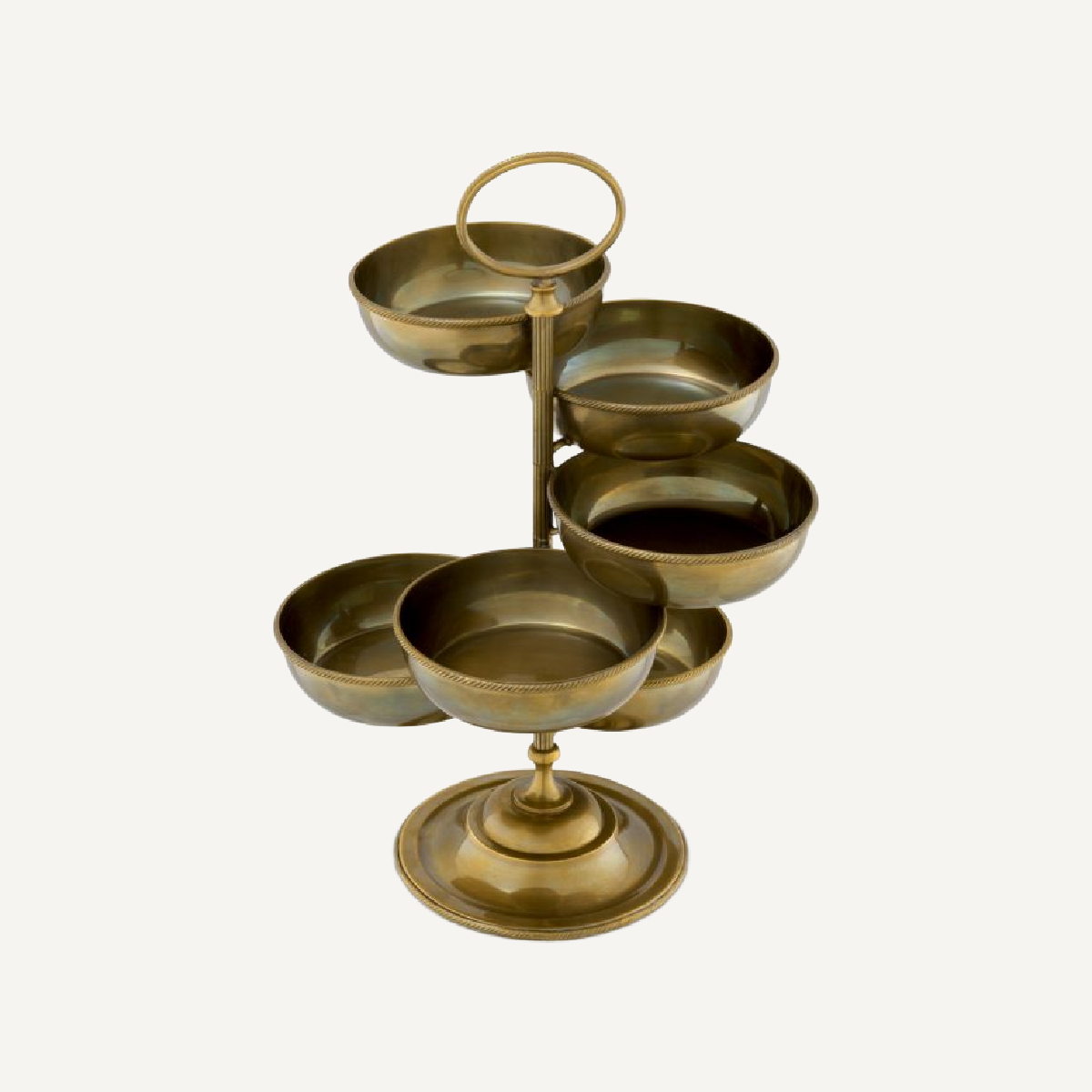 Présentoir en laiton vieilli | Eichholtz Christine | REMO-HOME, mobilier et décoration d'intérieur