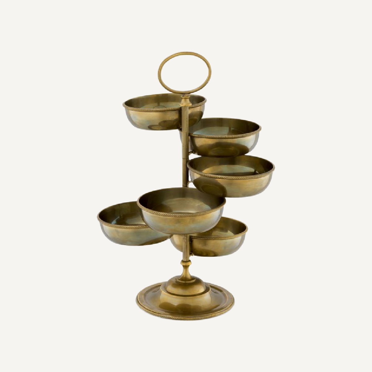 Présentoir en laiton vieilli | Eichholtz Christine | REMO-HOME, mobilier et décoration d'intérieur