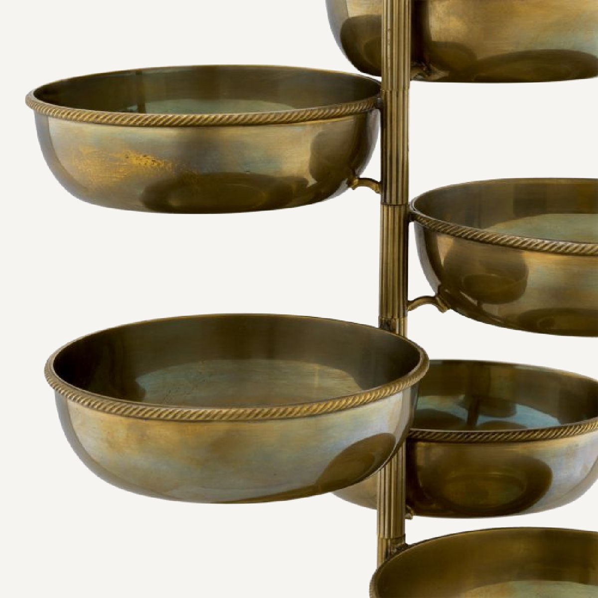 Présentoir en laiton vieilli | Eichholtz Christine | REMO-HOME, mobilier et décoration d'intérieur