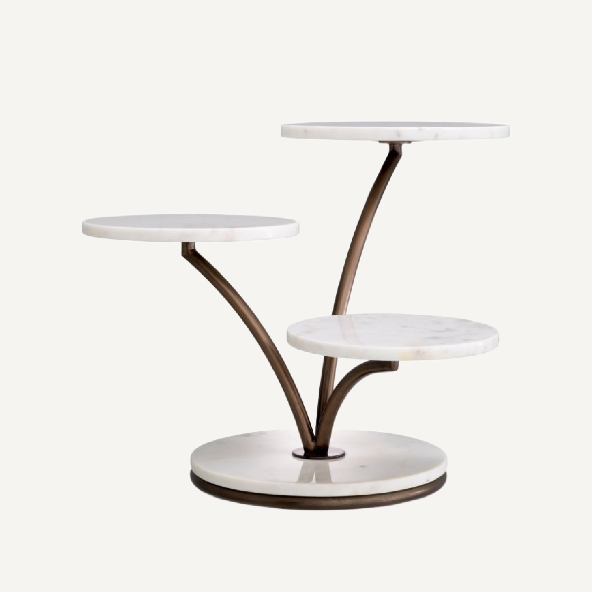 Présentoir en marbre blanc | Eichholtz Anza | REMO-HOME, mobilier et décoration d'intérieur