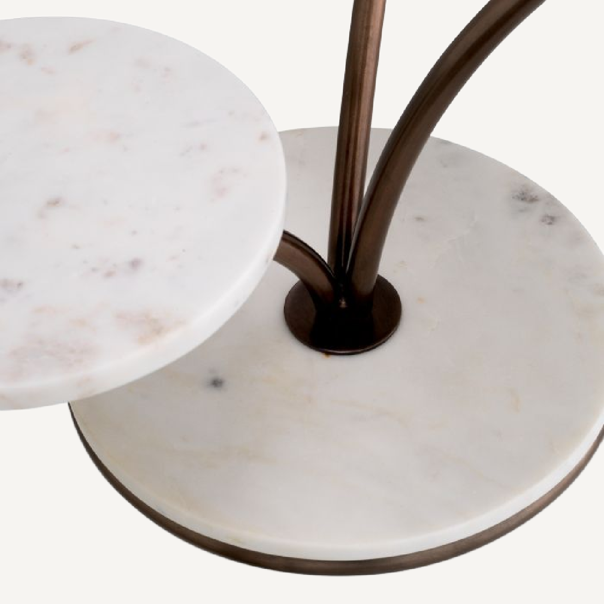 Présentoir en marbre blanc | Eichholtz Anza | REMO-HOME, mobilier et décoration d'intérieur