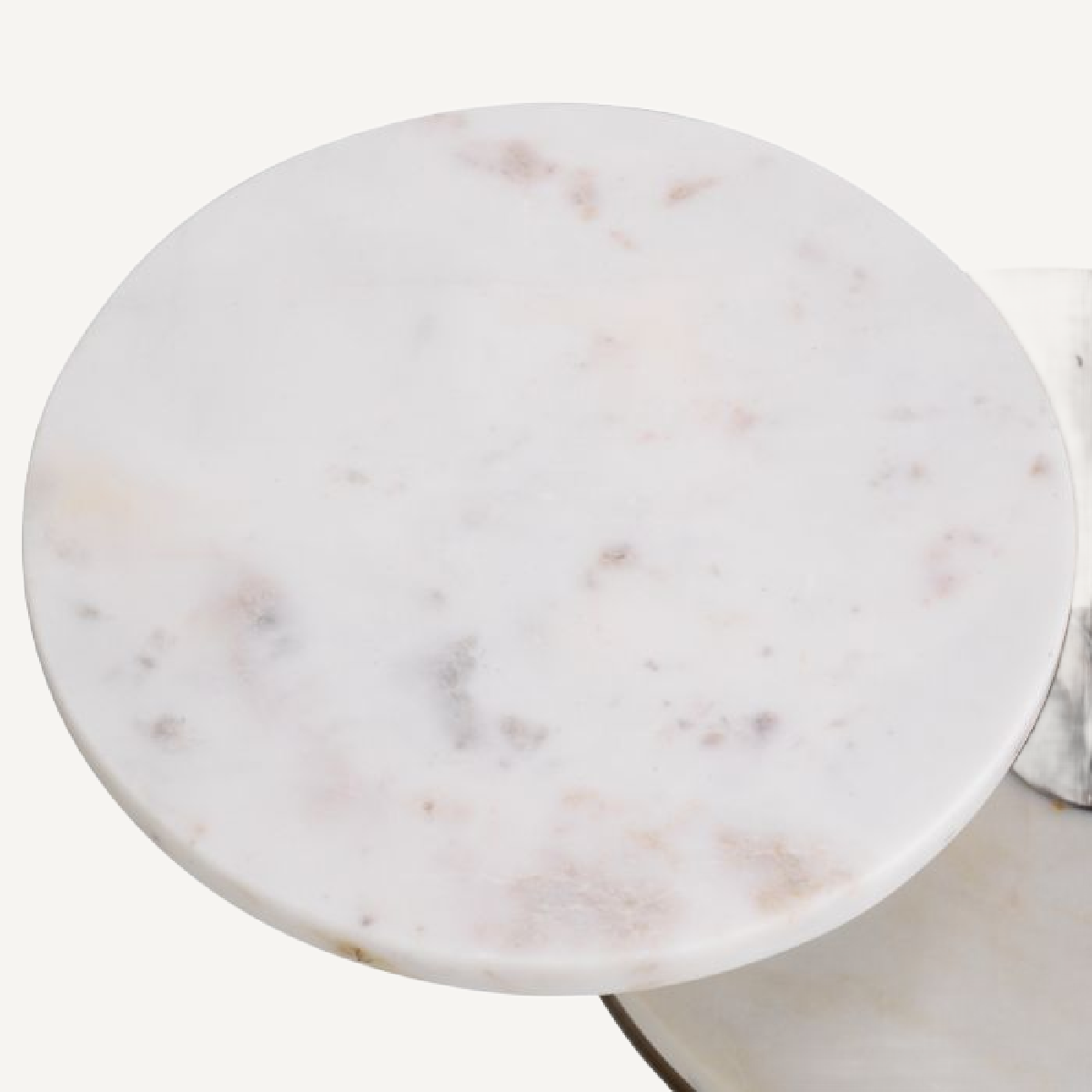 Présentoir en marbre blanc | Eichholtz Anza | REMO-HOME, mobilier et décoration d'intérieur
