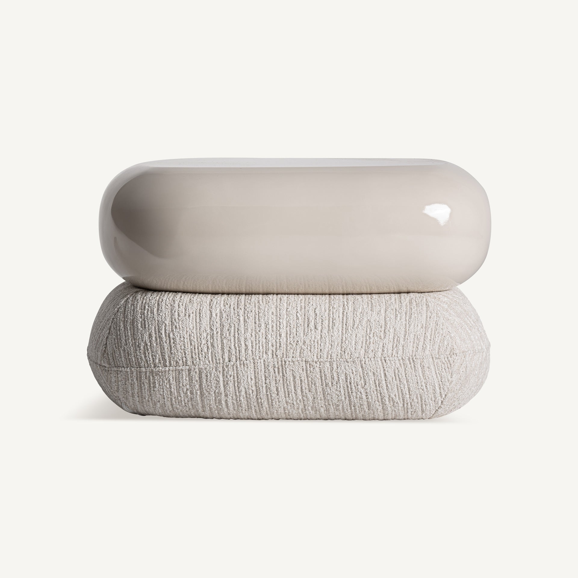 Repose-pied modulable polyester beige | VICAL Wallau | REMO-HOME, mobilier design et décoration d'intérieur