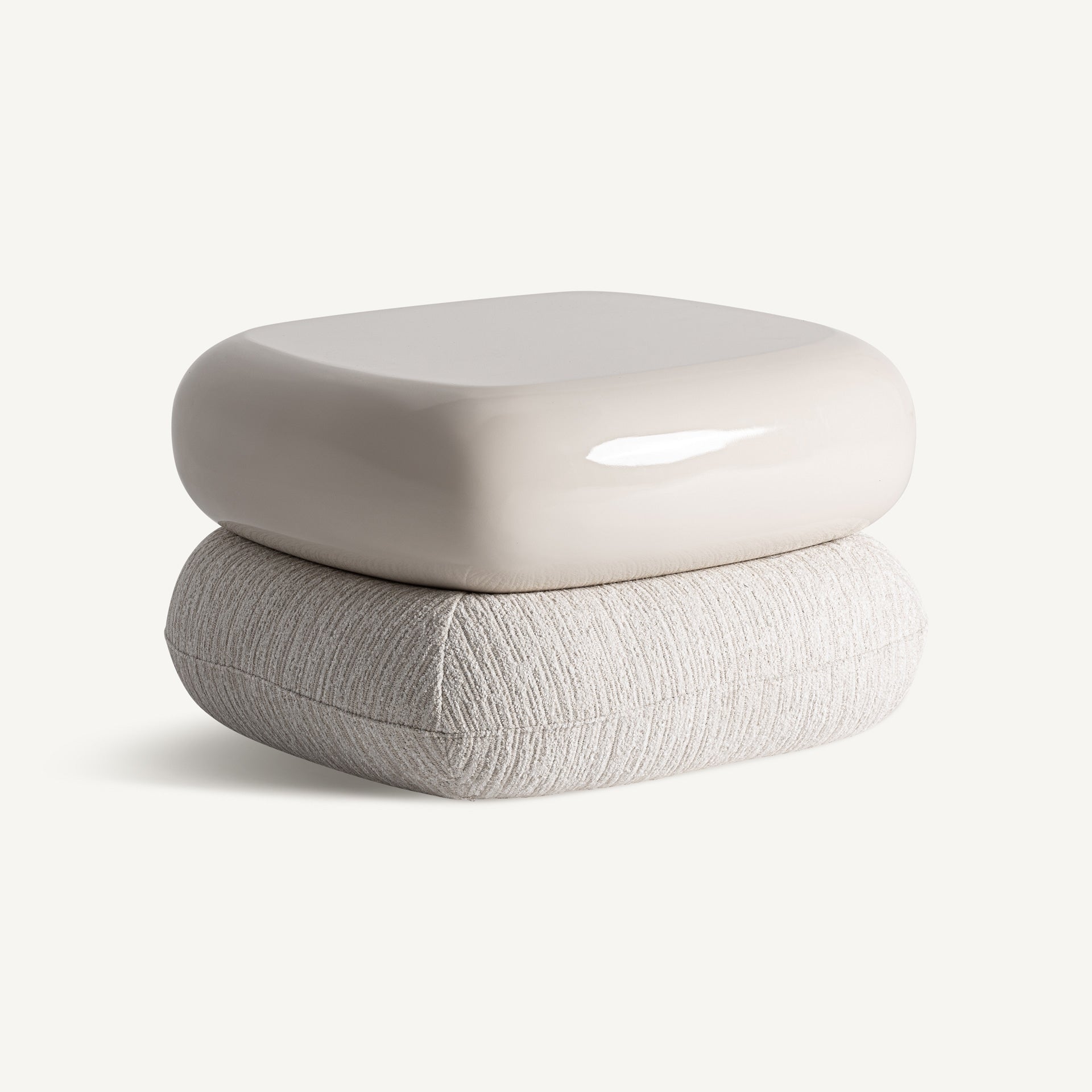 Repose-pied modulable polyester beige | VICAL Wallau | REMO-HOME, mobilier design et décoration d'intérieur