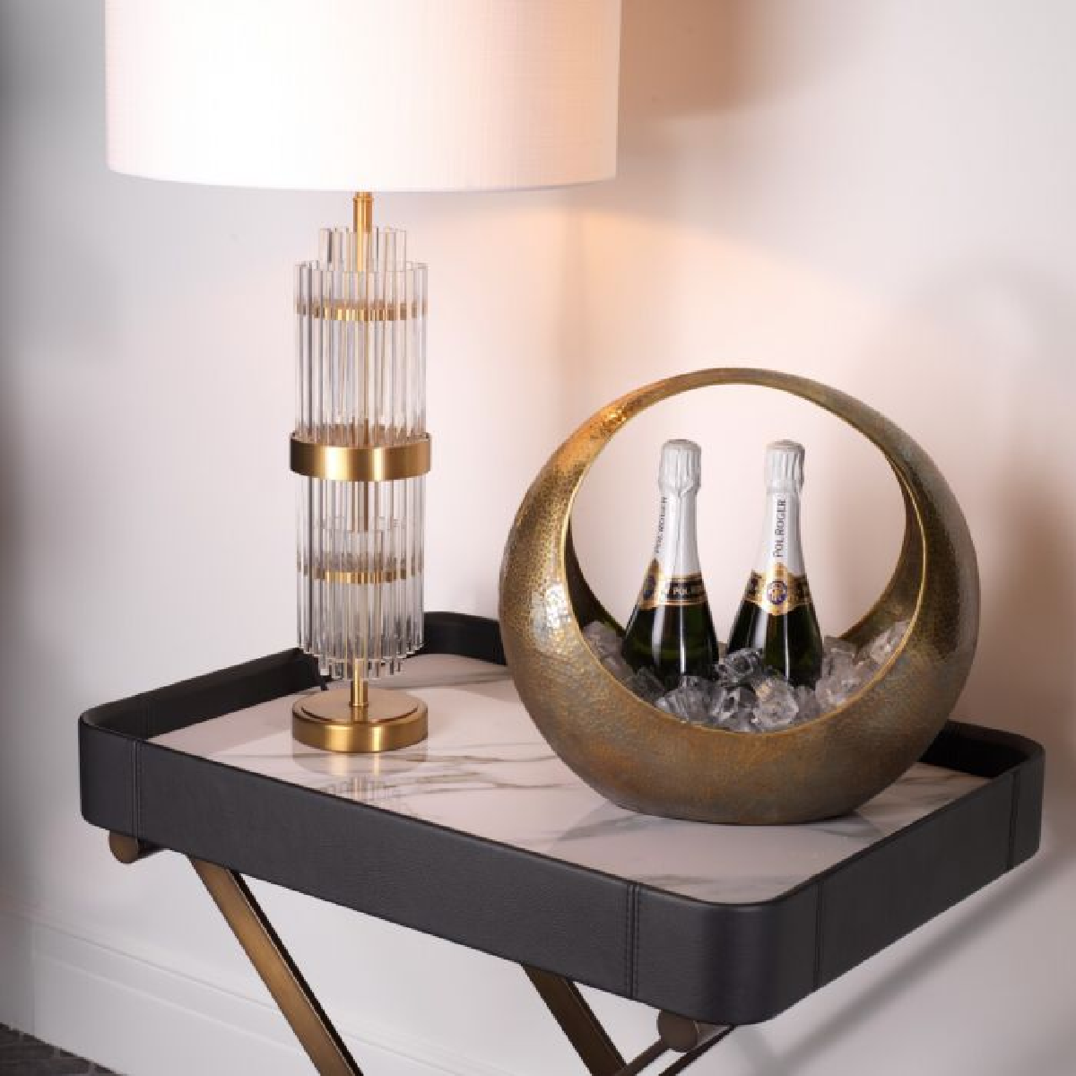 Seau à champagne en laiton vieilli | Eichholtz Leung | REMO-HOME, mobilier et décoration d'intérieur