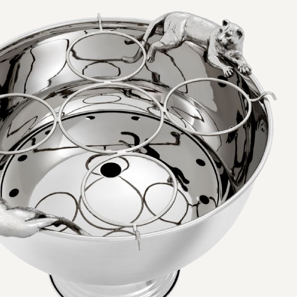 Seau à champagne nickelé | Eichholtz Jordan | REMO-HOME, mobilier et décoration d'intérieur