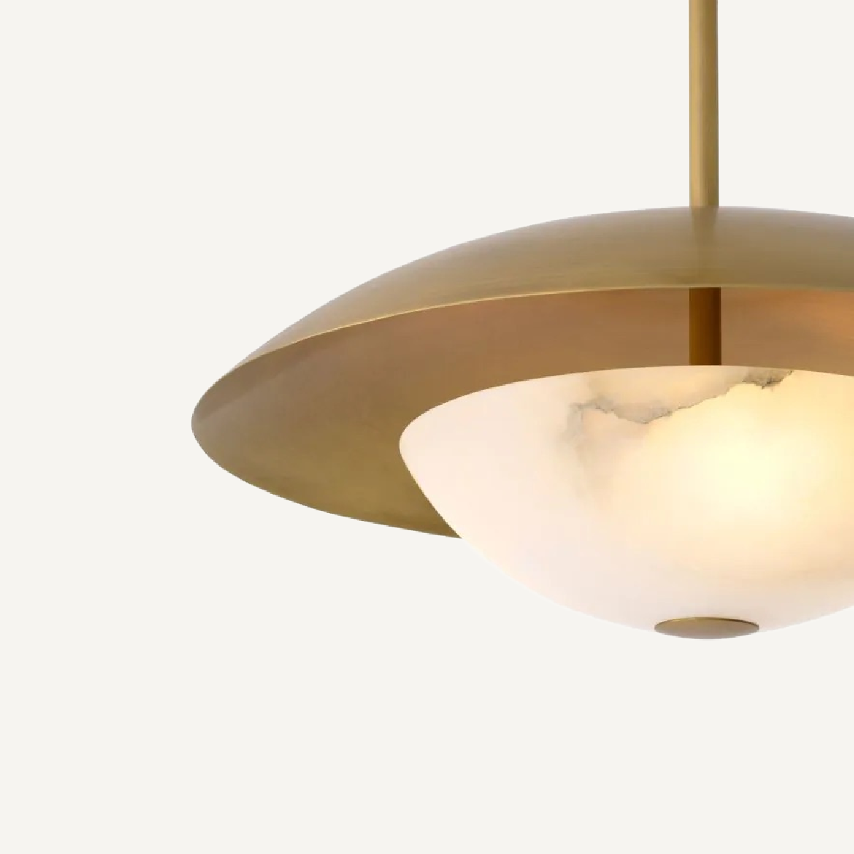 Suspension dorée en albâtre | Eichholtz Marcona | REMO-HOME, mobilier et décoration d'intérieur