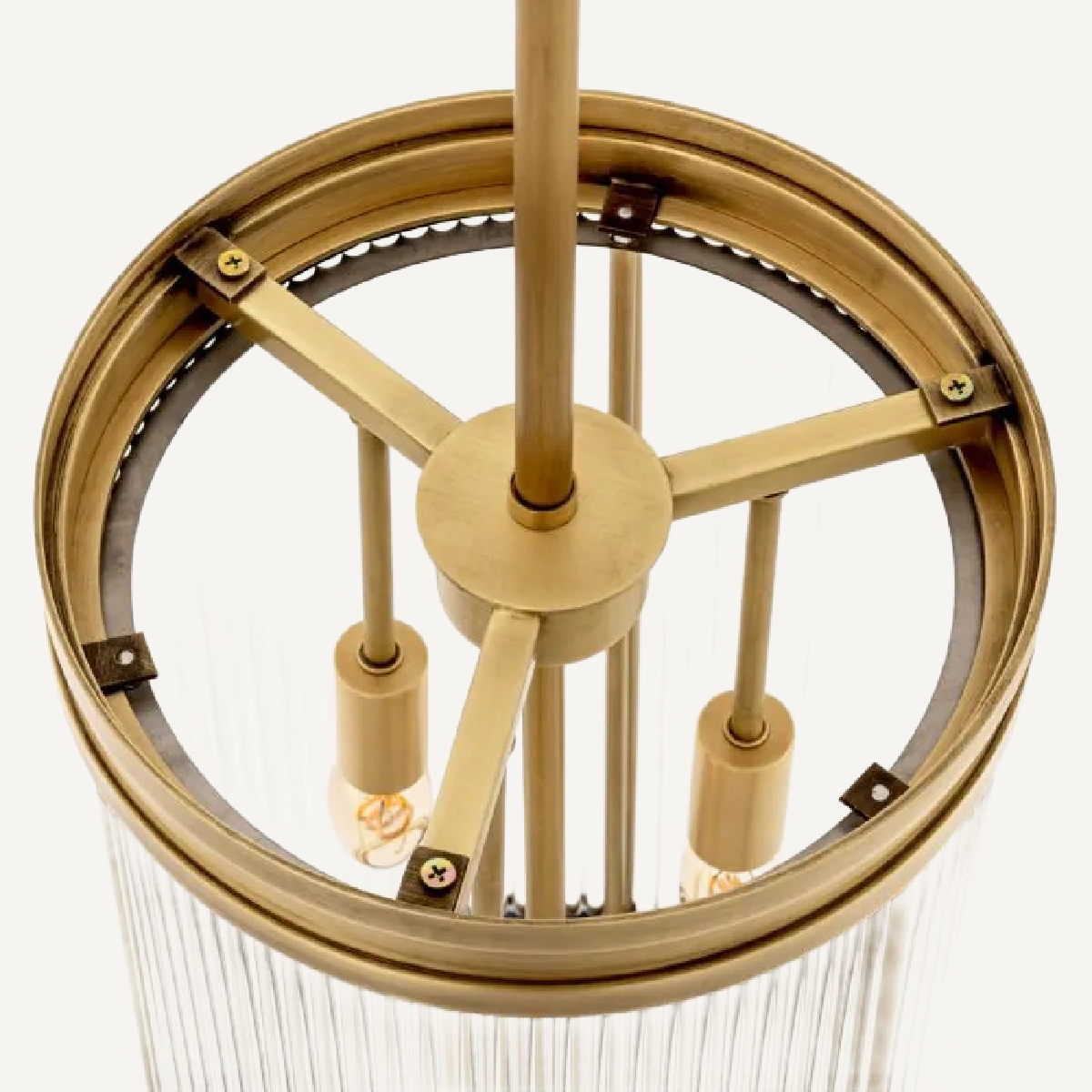 Suspension dorée en verre | Eichholtz Rousseau S | REMO-HOME, mobilier et décoration d'intérieur