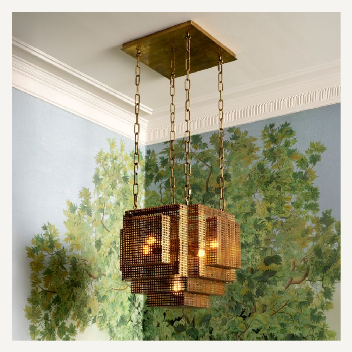 Suspension en laiton vieilli | Eichholtz Geary | REMO-HOME, mobilier et décoration d'intérieur