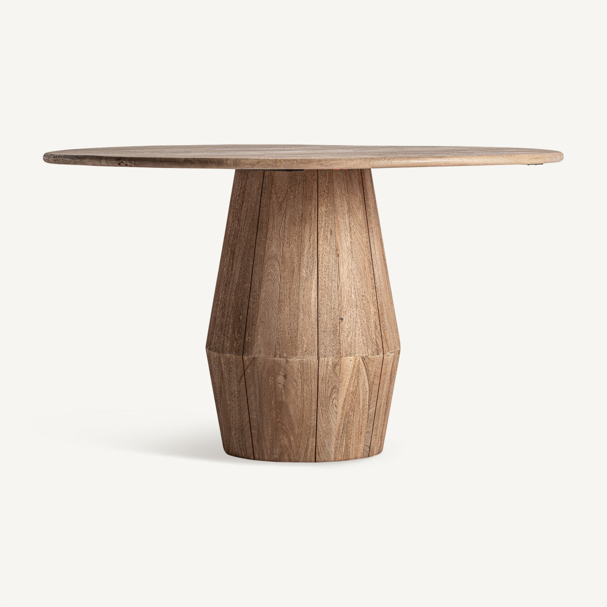 Table à manger ronde en manguier | VICAL Jacquard | REMO-HOME, mobilier design et décoration d'intérieur