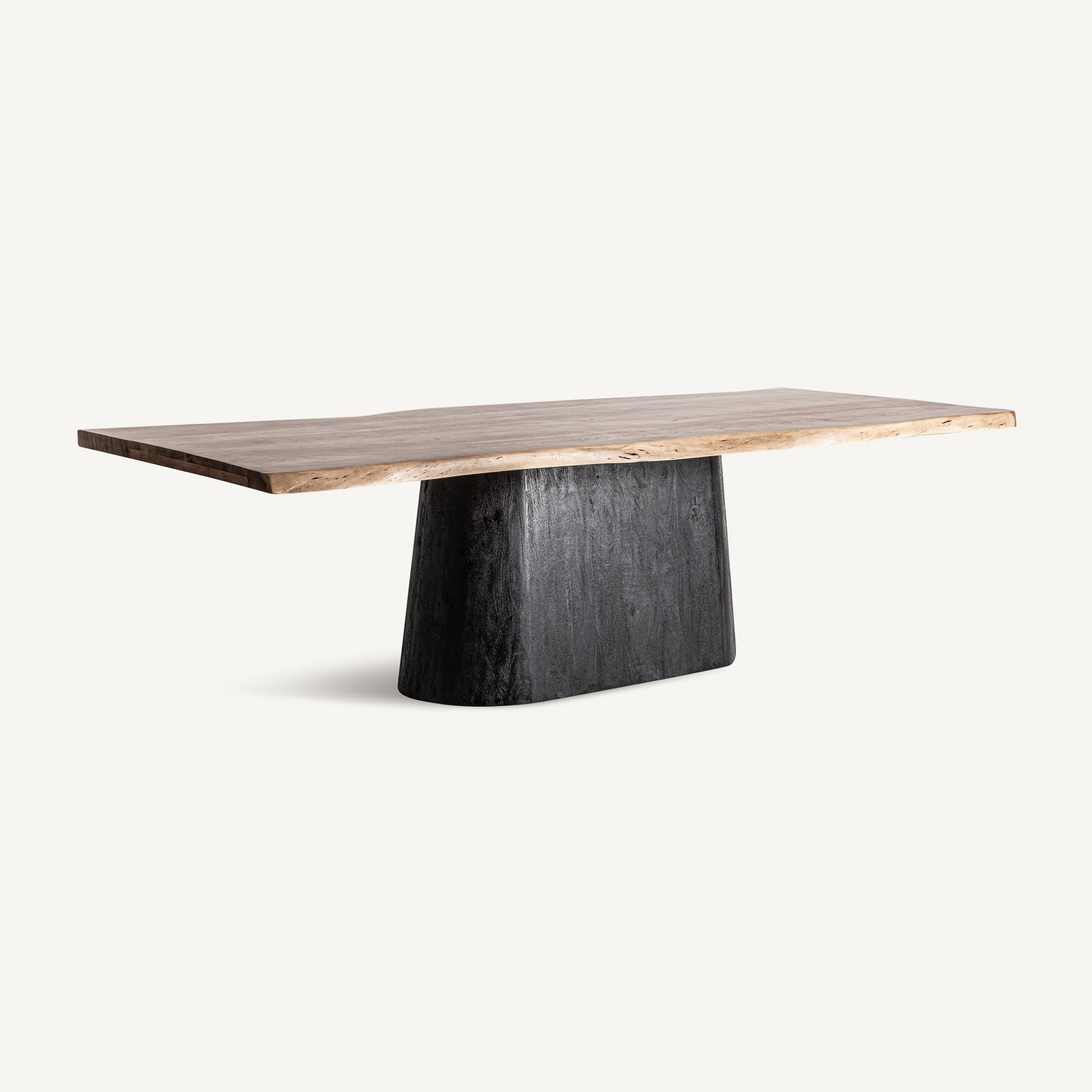 Table basse bois noir manguier et acacia brun | VICAL Knaith | REMO-HOME, mobilier design et décoration d'intérieur