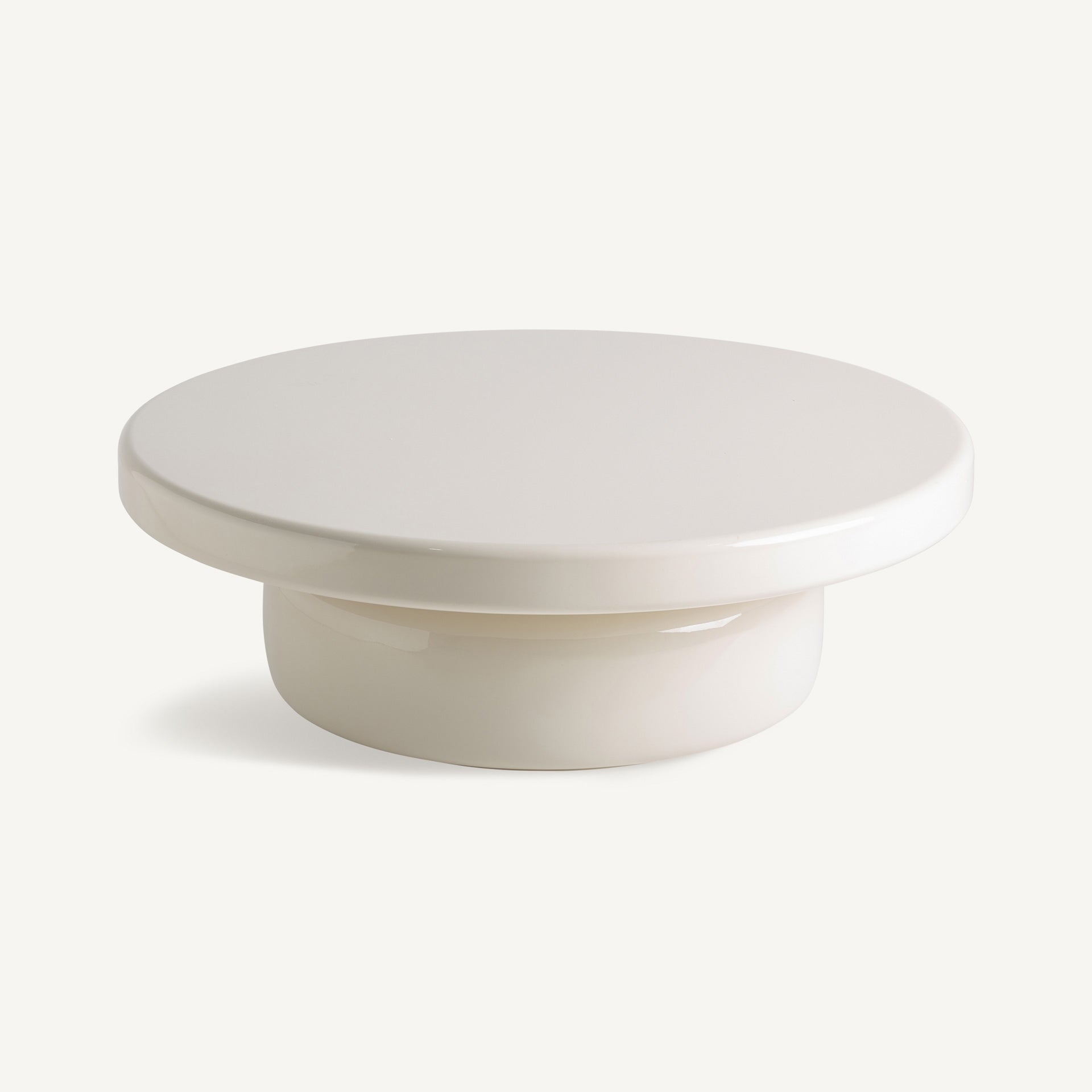 Table basse contemporaine crème en DM & fibre de verre | VICAL Gory | REMO-HOME, mobilier design et décoration d'intérieur