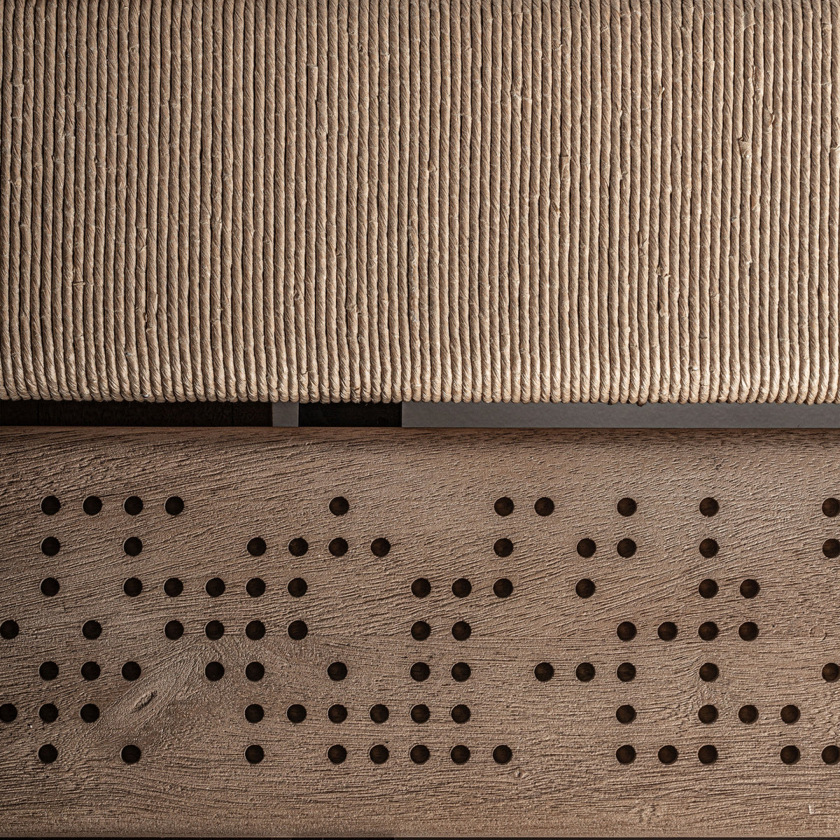 Table basse en bois et travertin | VICAL Jacquard | REMO-HOME, mobilier design et décoration d'intérieur