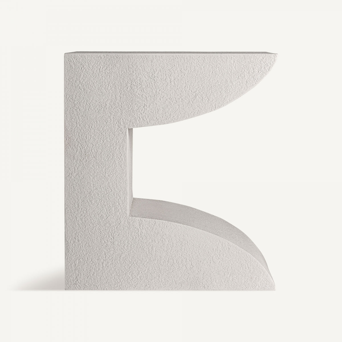 Table basse en ciment blanc cassé | Vical Trim | REMO-HOME, mobilier et décoration d'intérieur