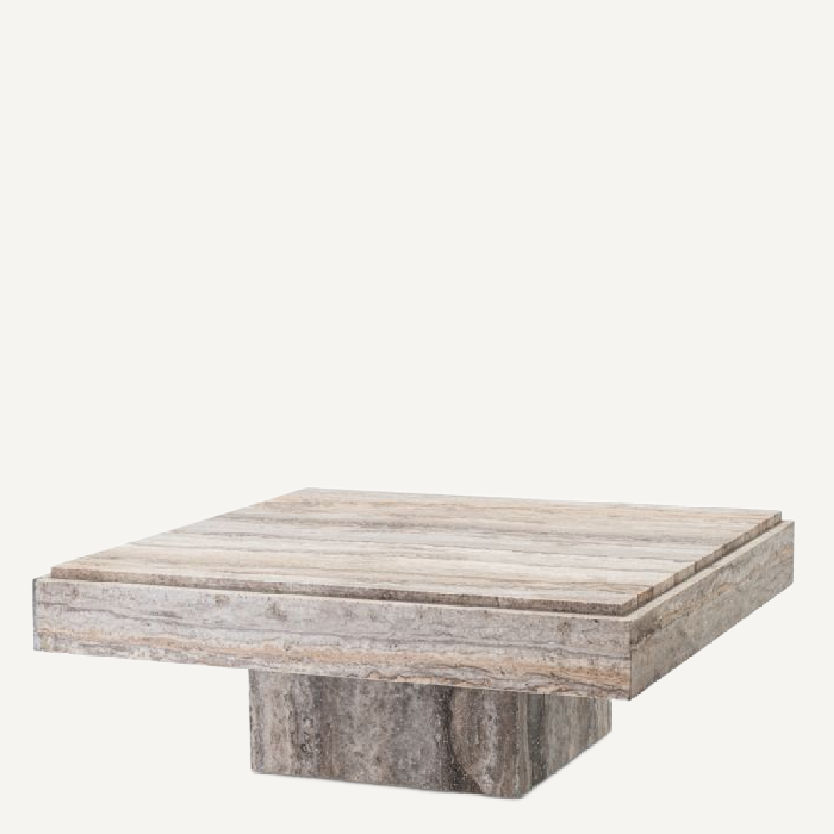 Table basse en travertin | Eichholtz Sartoria