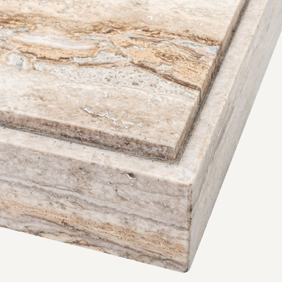 Mesa de centro de travertino | Sartoria Eichholtz