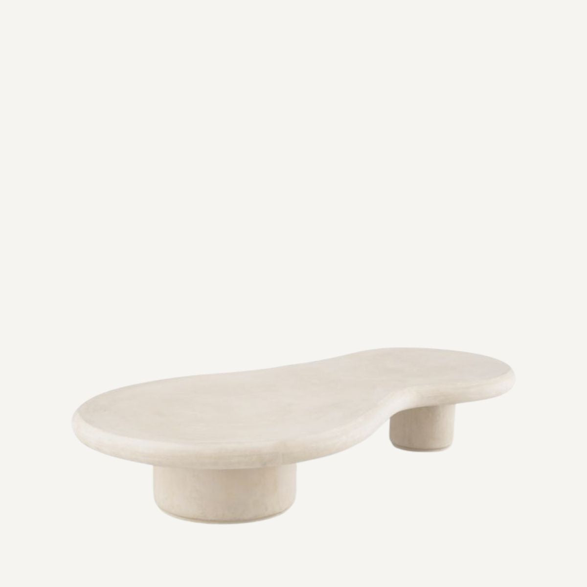 Table basse extérieur en béton crème | Eichholtz Erato | REMO-HOME, mobilier et décoration d'intérieur