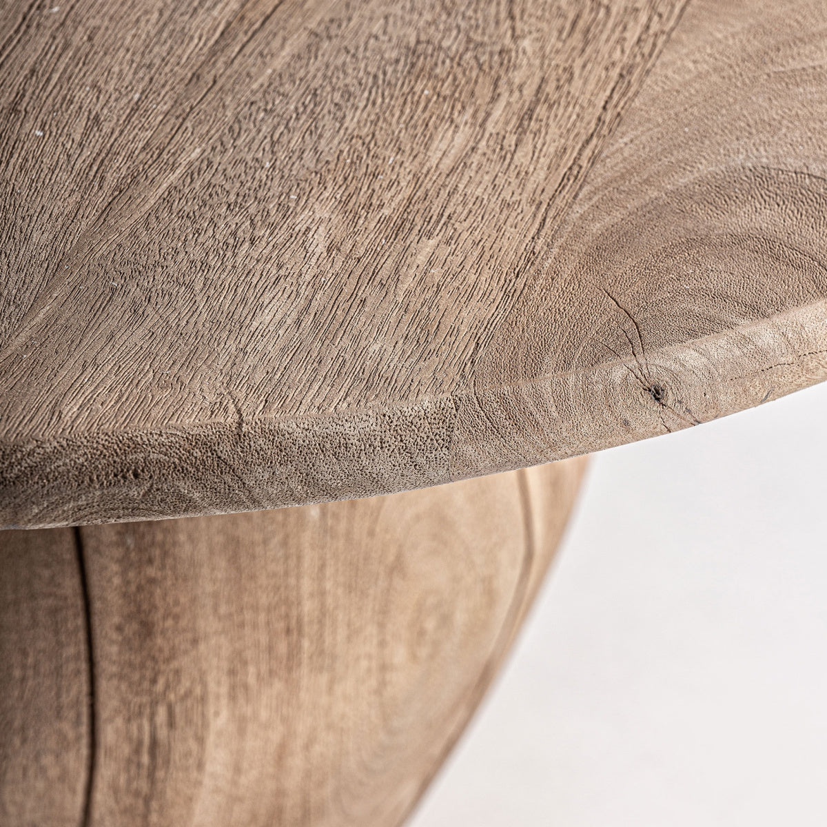 Table basse ronde en manguier | VICAL Jacquard | REMO-HOME, mobilier design et décoration d'intérieur