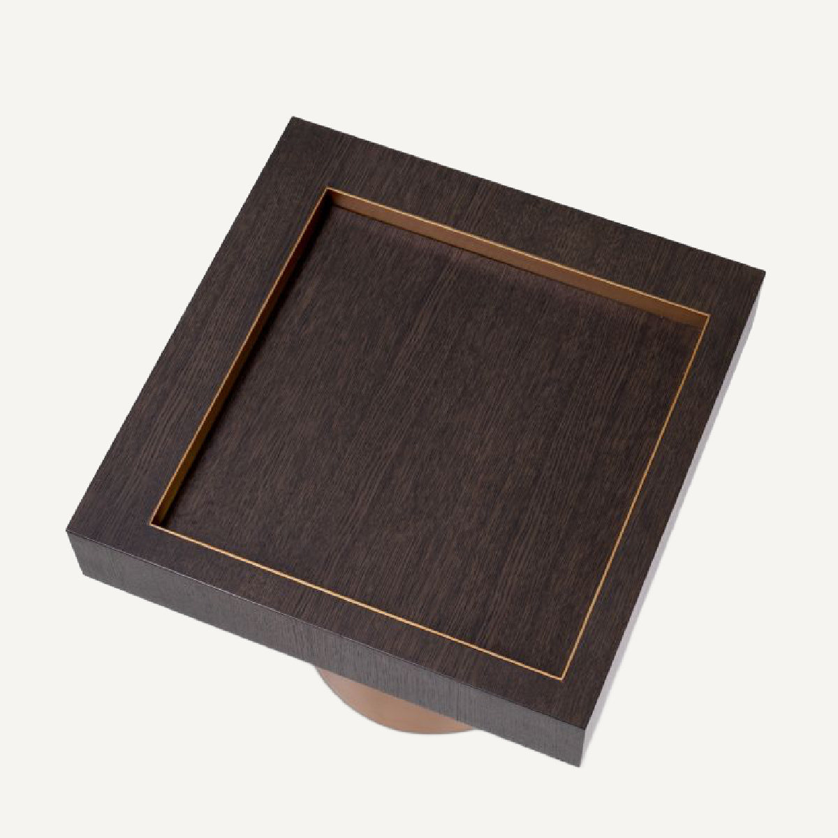 Table d'appoint carrée en chêne mocha | Eichholtz Otus | REMO-HOME, mobilier et décoration d'intérieur