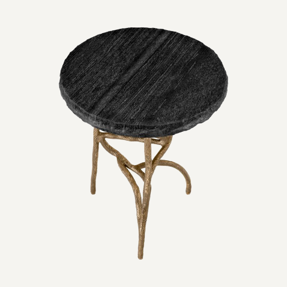 Table d'appoint dorée en marbre gris | Eichholtz Dreyfus | REMO-HOME, mobilier et décoration d'intérieur