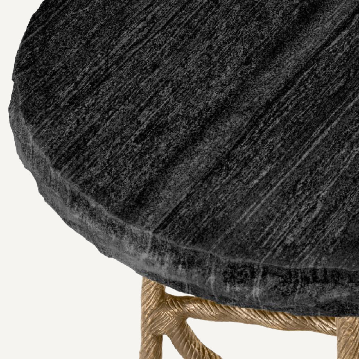 Table d'appoint dorée en marbre gris | Eichholtz Dreyfus | REMO-HOME, mobilier et décoration d'intérieur
